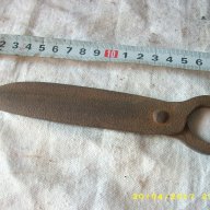 кована абаджийска ножица, снимка 4 - Антикварни и старинни предмети - 18048601