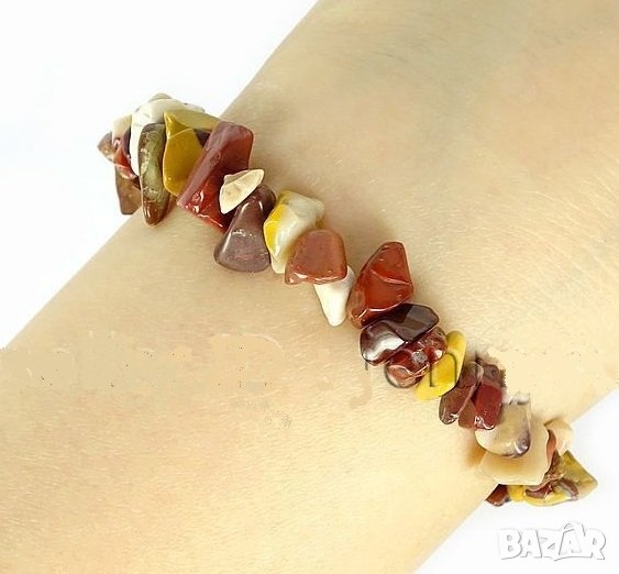 Гривна от естествен мукаит, снимка 1