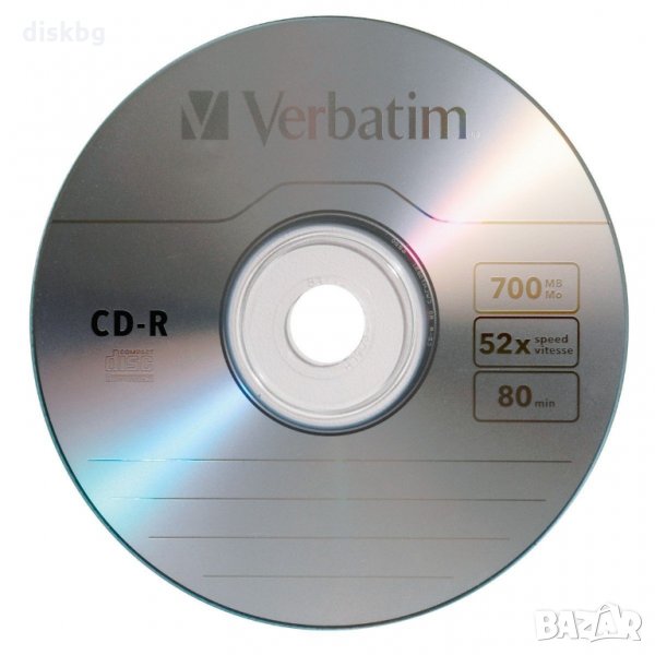 CD-R Verbatim 700MB Extra Protection - празни дискове , снимка 1