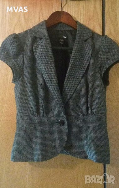Ново елегантно сако с късо ръкавче H&M S размер, снимка 1