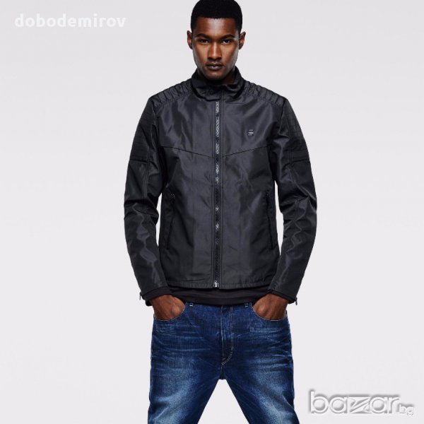 Ново мъжко яке G Star Peltz Nylon Biker Jacket, оригинал, снимка 1