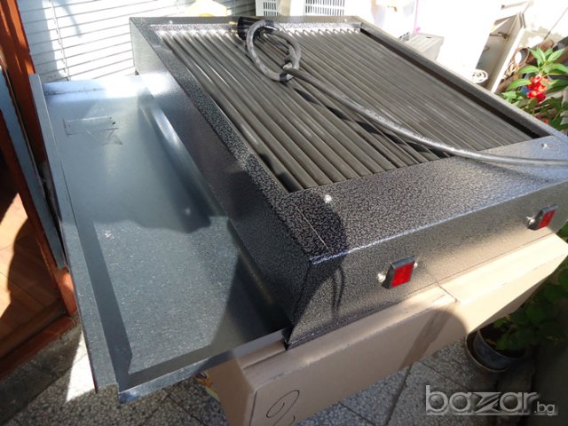 Скари тръбни на ток професионални за заведения 60/40 мощност 3000 W на два кръга цена 190лв., снимка 4 - Обзавеждане за заведение - 7574103