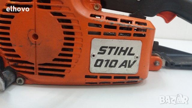 Бензинова моторна резачка STIHL 010 AV, снимка 4 - Градинска техника - 26084876