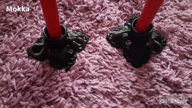 Винтидж свещници, снимка 4 - Декорация за дома - 23772353