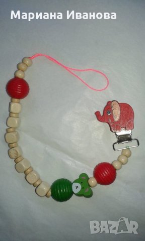 клипс за биберон - залъгалка, снимка 6 - Прибори, съдове, шишета и биберони - 22360217