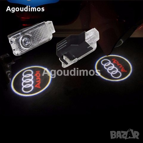 2бр. AUDI 3D LED лазерни проектори за врати, снимка 4 - Аксесоари и консумативи - 16759805