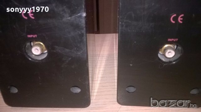 sonicgear-тонколони 2бр-16х9х8см-внос англия, снимка 12 - Тонколони - 19574618