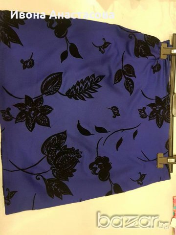 КЪСА ПОЛА ТРИКО С ФЛОК, снимка 3 - Поли - 18209268