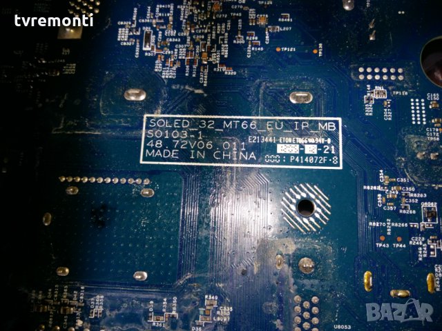 MAIN AV BOARD 48.72V06.011 SOLED_32_MT66_EU_IP_MB S0103-1, снимка 3 - Части и Платки - 23341236