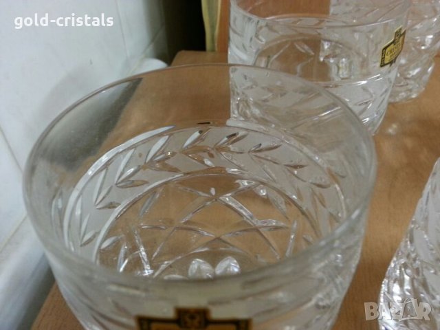кристални чаши югославски кристал , снимка 4 - Антикварни и старинни предмети - 23832888