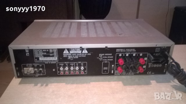denon dra-335r-made in germany-за ремонт/части-внос швеицария, снимка 14 - Ресийвъри, усилватели, смесителни пултове - 23812512