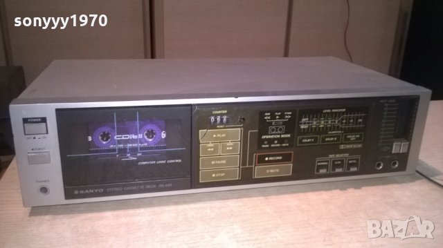 sanyo rd-430 deck-made in japan-внос швеция, снимка 6 - Декове - 25420175