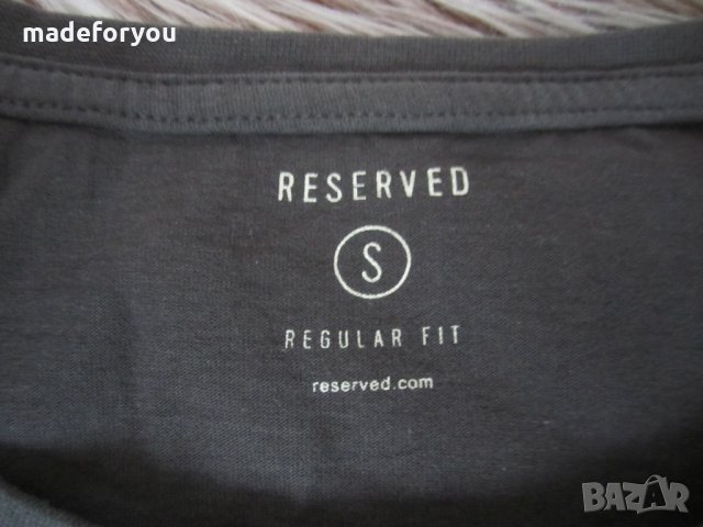 Тениска Reserved размер S, снимка 3 - Тениски - 25233968