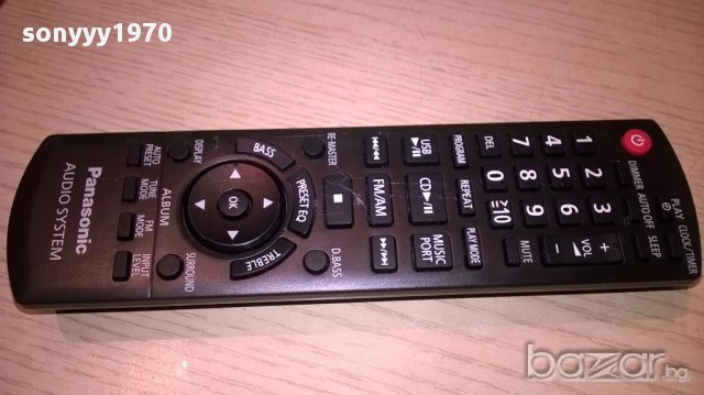 Panasonic remote control-audio-внос швеицария, снимка 9 - Други - 15664565