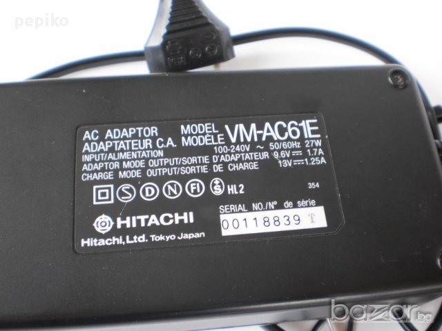 Продавам  камера INTEGRATED CAMERA & VIDEO VM-3200E HITACHI , снимка 8 - Камери - 13889310