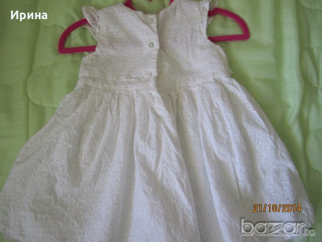 Красива рокличка Н&М за малка принцеса, 4-6 месеца, снимка 8 - Бебешки рокли - 21465912