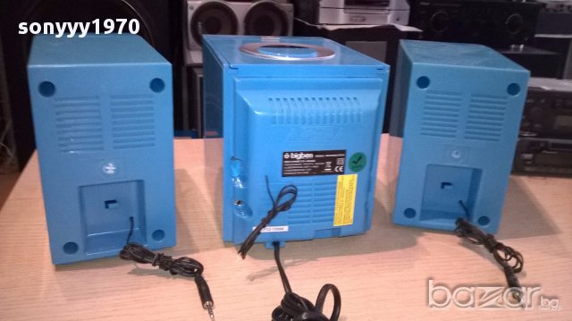 Bigben-cd/tuner/ampli+2 колони-внос швеицария, снимка 13 - Сватбени рокли - 15121648