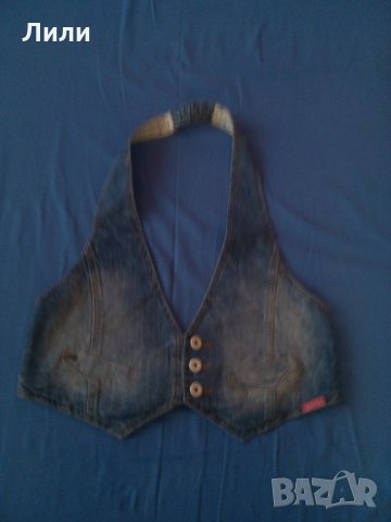 дънково бюстие, снимка 2 - Корсети, бюстиета, топове - 21655693