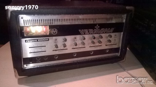 Vermona regent 1000h-made in ddr-внос швеицария, снимка 9 - Ресийвъри, усилватели, смесителни пултове - 13104287
