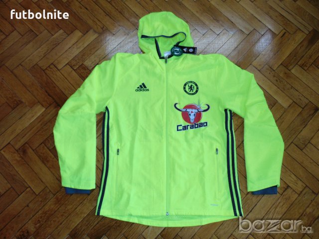  Уникален Тренировъчен Анцуг на Челси Адидас тесен Chelsea Training Tracksuit Adidas New , снимка 6 - Футбол - 21310786