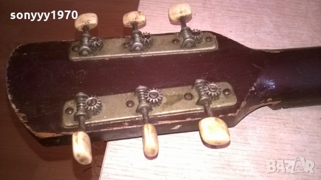 ПОРЪЧАНА-АНТИК-orfeus-ретро колекция-китара-102х40х8см, снимка 14 - Китари - 25186925