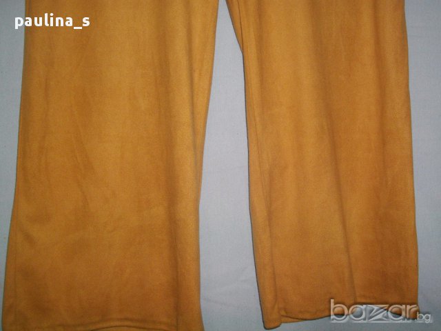 Еластични велурени / кадифени бермуди / голям размер / широк крачол , снимка 4 - Къси панталони и бермуди - 14668788