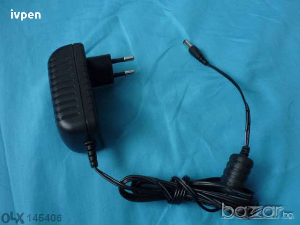 Захранващ адаптер стабилизиран 12 волта 1,5 ампера 