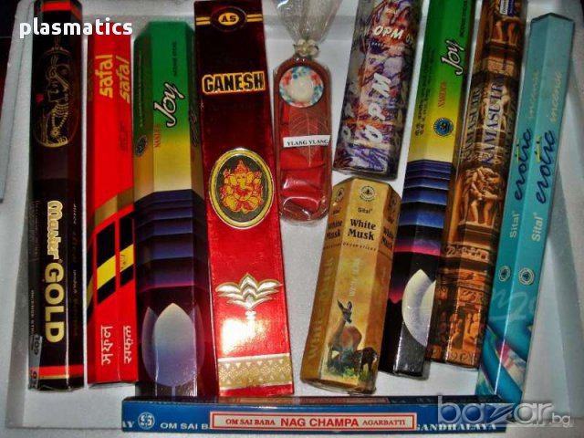 Индийски ароматни пръчици - JOY - incense sticks - аромати, снимка 2 - Декорация за дома - 14947705