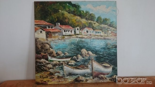 картина масло ивайло узунов 2003г, снимка 7 - Картини - 21181410