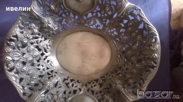 метална фруктиера арт деко, снимка 2 - Антикварни и старинни предмети - 19980222