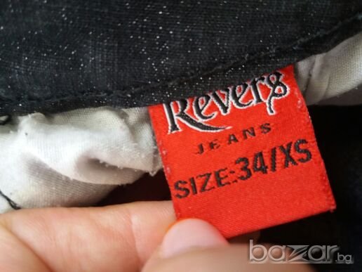 дамски 3/4 дънки Revers Jeans ХS, снимка 12 - Дънки - 19220516