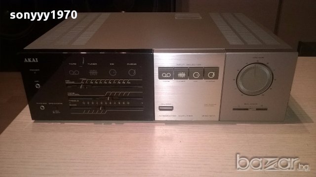 &akai am-m11 stereo amplifier made in japan-от швеицария, снимка 3 - Ресийвъри, усилватели, смесителни пултове - 16183609