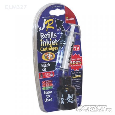 JR Inkjet - inkrite® мade in  UK универсално мастило за мастиленоструйни принтери  - черно, снимка 2 - Консумативи за принтери - 8333593