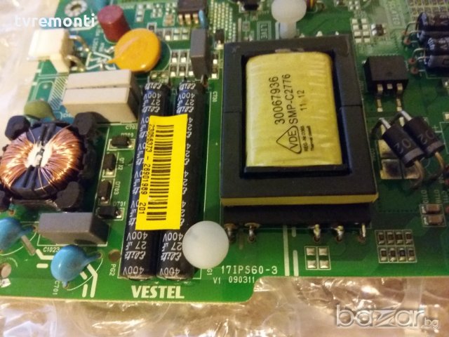 POWER BOARD 17IPS60-3 V1 090311, снимка 2 - Части и Платки - 21091023