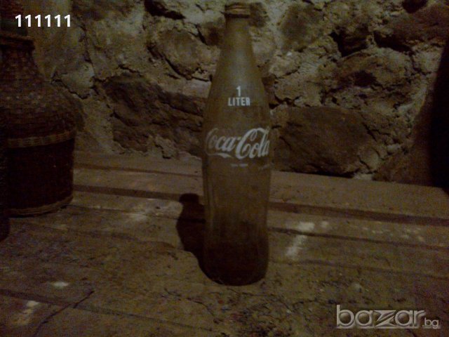 Оригинално шише от Кока Кола 1литър , снимка 2 - Колекции - 19336516