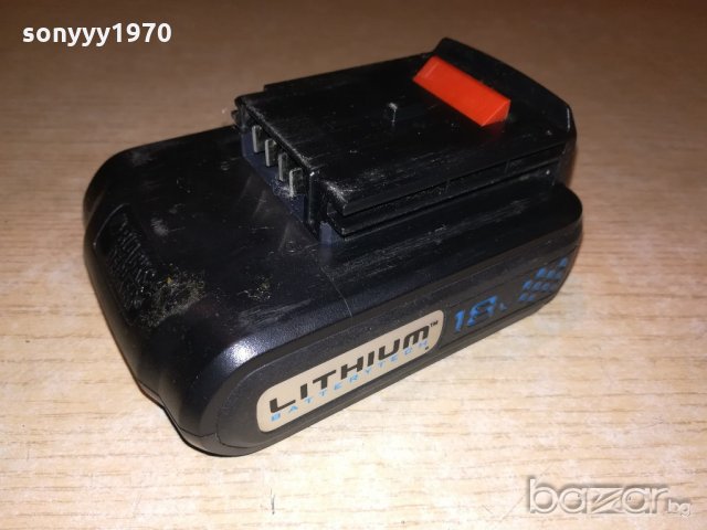 black&decker battery pack-lithium-внос швеицария, снимка 3 - Други инструменти - 21462094