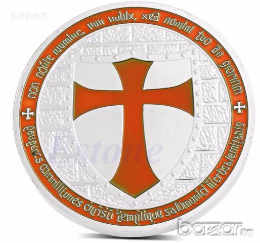 МОНЕТА ТАМПЛИЕРИ, снимка 5 - Нумизматика и бонистика - 20264446