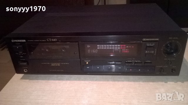 pioneer ct-443 stereo deck 2-motor-dolby hx pro & biass-japan, снимка 6 - Декове - 22687758