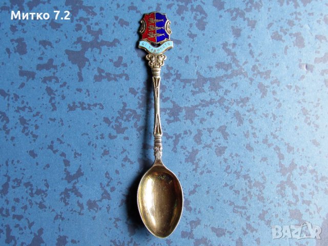 сребърна лъжичка - 2, снимка 3 - Колекции - 25805392