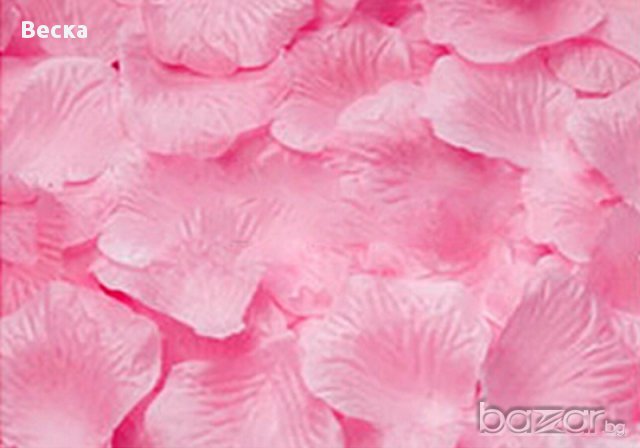 Розови листенца  -100 бр., снимка 7 - Декорация за дома - 17603504