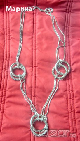 Оригинално сребърно колие Oxette, снимка 12 - Колиета, медальони, синджири - 17039812