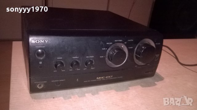 sony ta-ex7 amplifier-made in japan-внос швеицария, снимка 3 - Ресийвъри, усилватели, смесителни пултове - 24804196