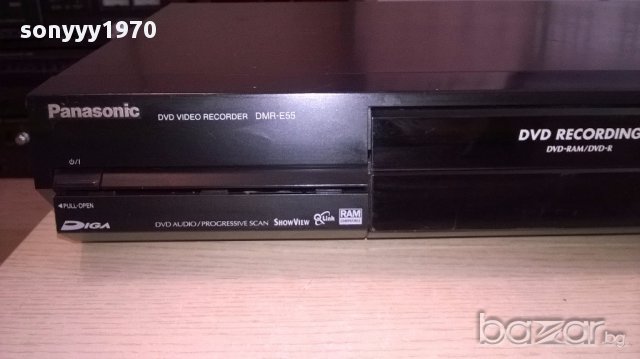 Panasonic dmr-e55 dvd recorder-за ремонт-внос швеицария, снимка 4 - Ресийвъри, усилватели, смесителни пултове - 17995327