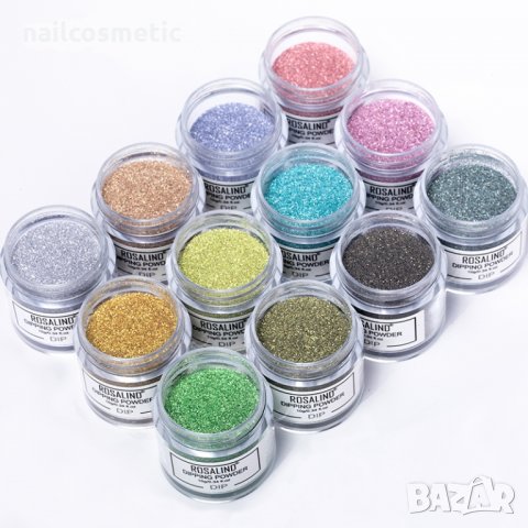 Пудра дипинг за изграждане на нокти с блясък, снимка 6 - Продукти за маникюр - 25537873