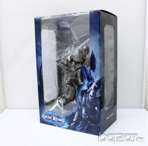 Статуетка ''World of Warcraft'' Lich King Arthas - Артас Уаркрафт фигура, снимка 7 - Други - 17809681