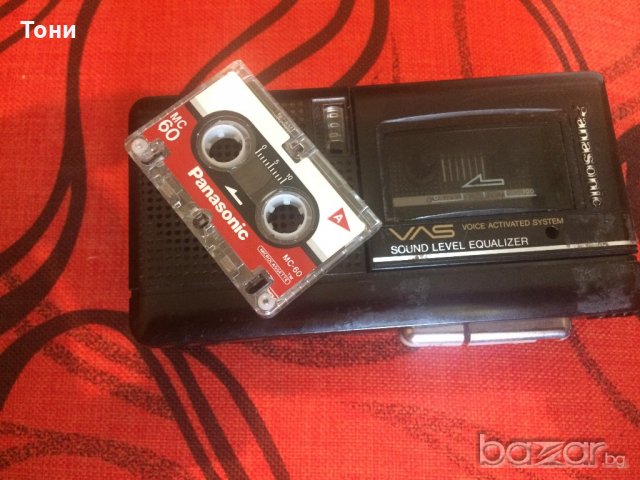 Panasonic RN-112 Micro Cassette Recorder, снимка 5 - Декове - 18769049