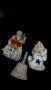 Коледни фигури - дядо Коледа, Снежанка и коледна камбана, снимка 1 - Декорация за дома - 23739582