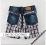 DSQUARED D2 TARTAN PLAID ICON Мъжки Къси Дънки размер 44 (28), снимка 4