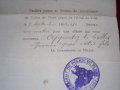 Стари френски документи от 1891/4 година., снимка 5