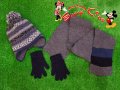 Шапка, шал и ръкавици, снимка 1 - Шапки, шалове и ръкавици - 23541640